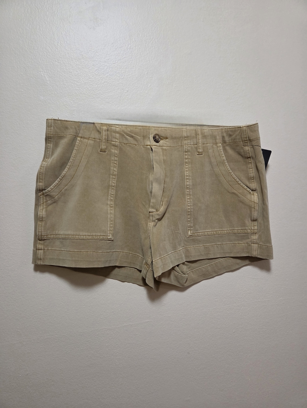 Women's Tan Utility Shorts